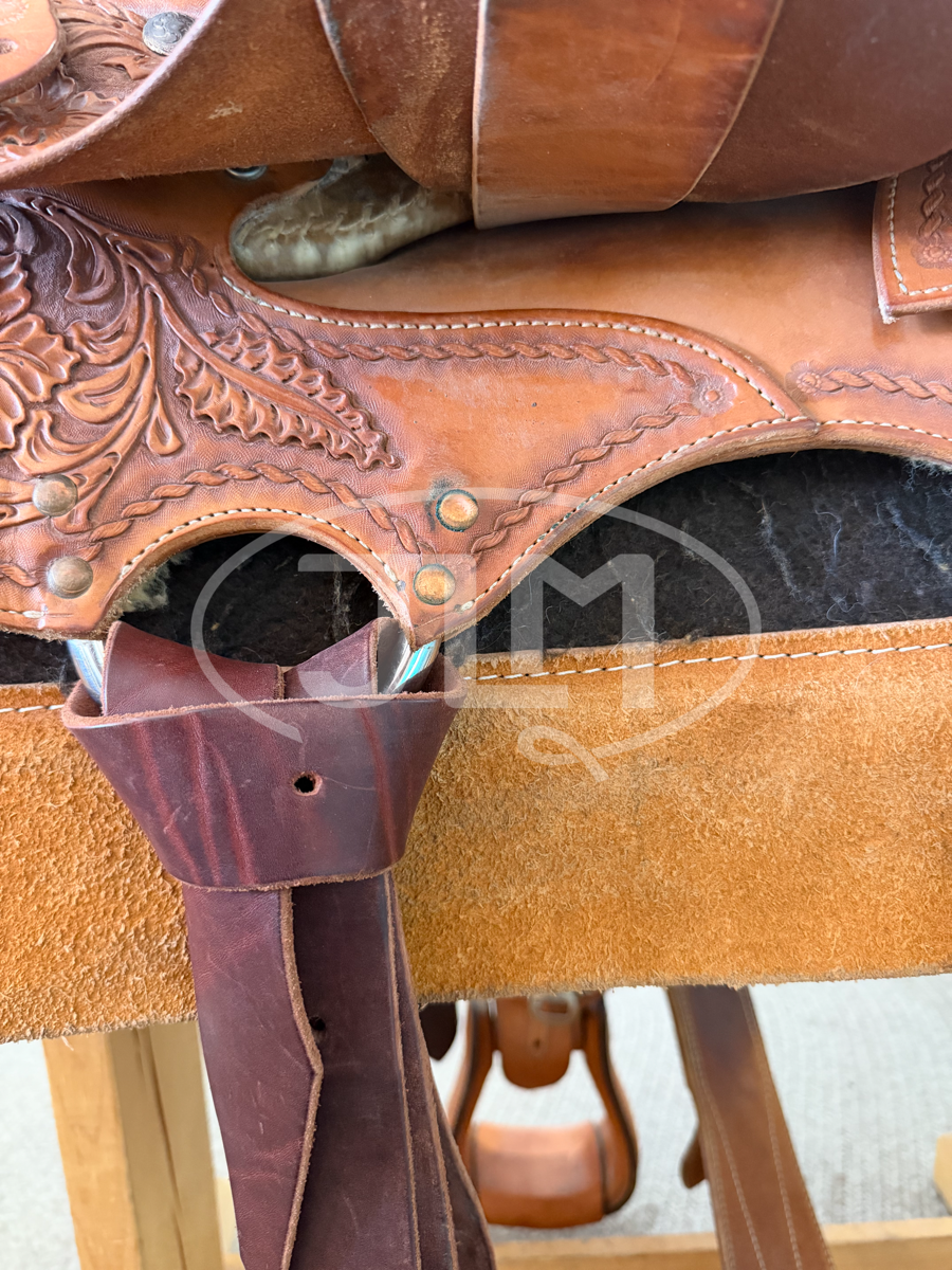 15" Nation Saddlery BJ Nation Ranch Roping Saddle    S1115
