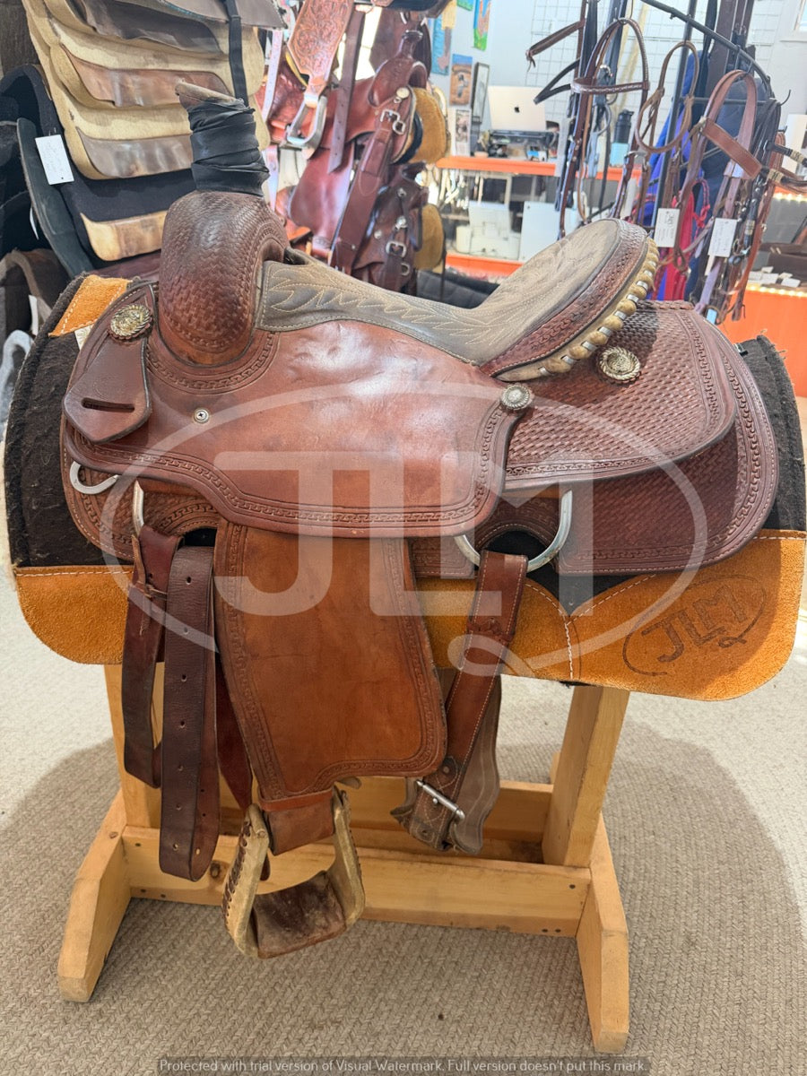 14" Corriente Team Roping Saddle      S1159