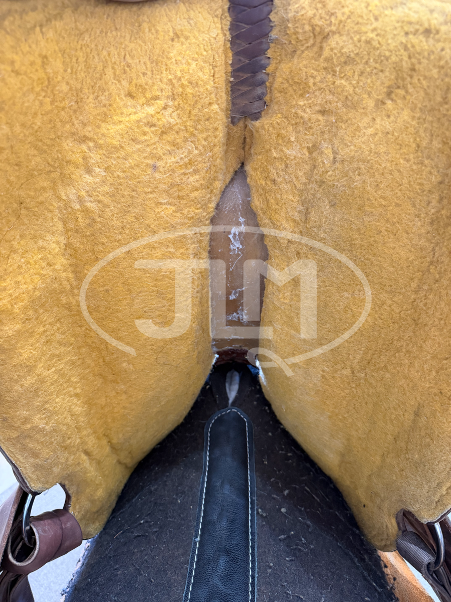 14.5" Tod Slone Diamond S Barrel Saddle