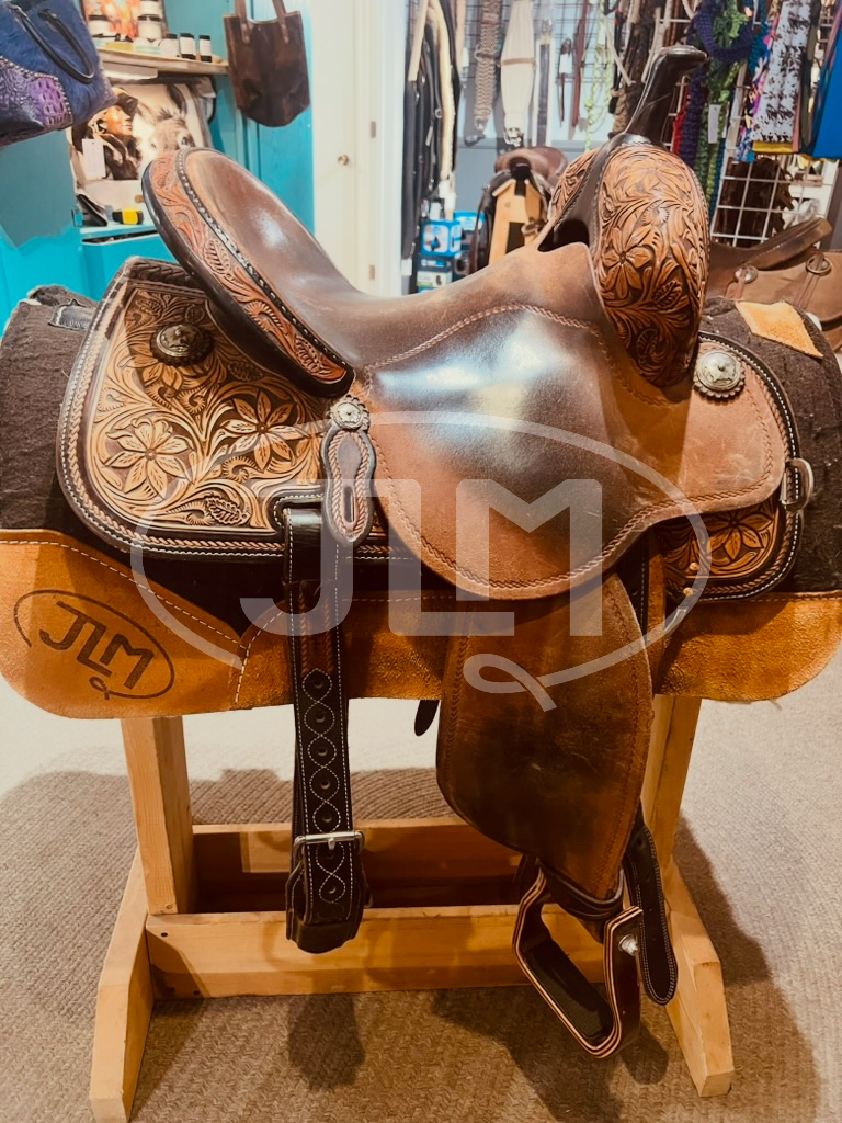 14" Martin Saddlery Stingray Barrel Saddle