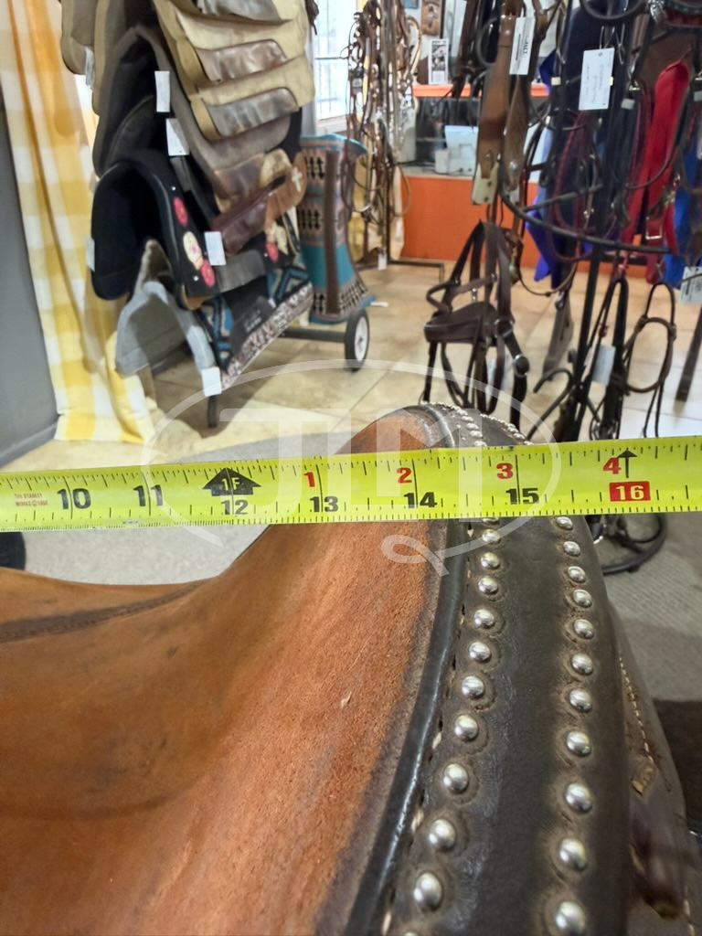 14" Martin Saddlery Crown C Roughout Barrel Saddle