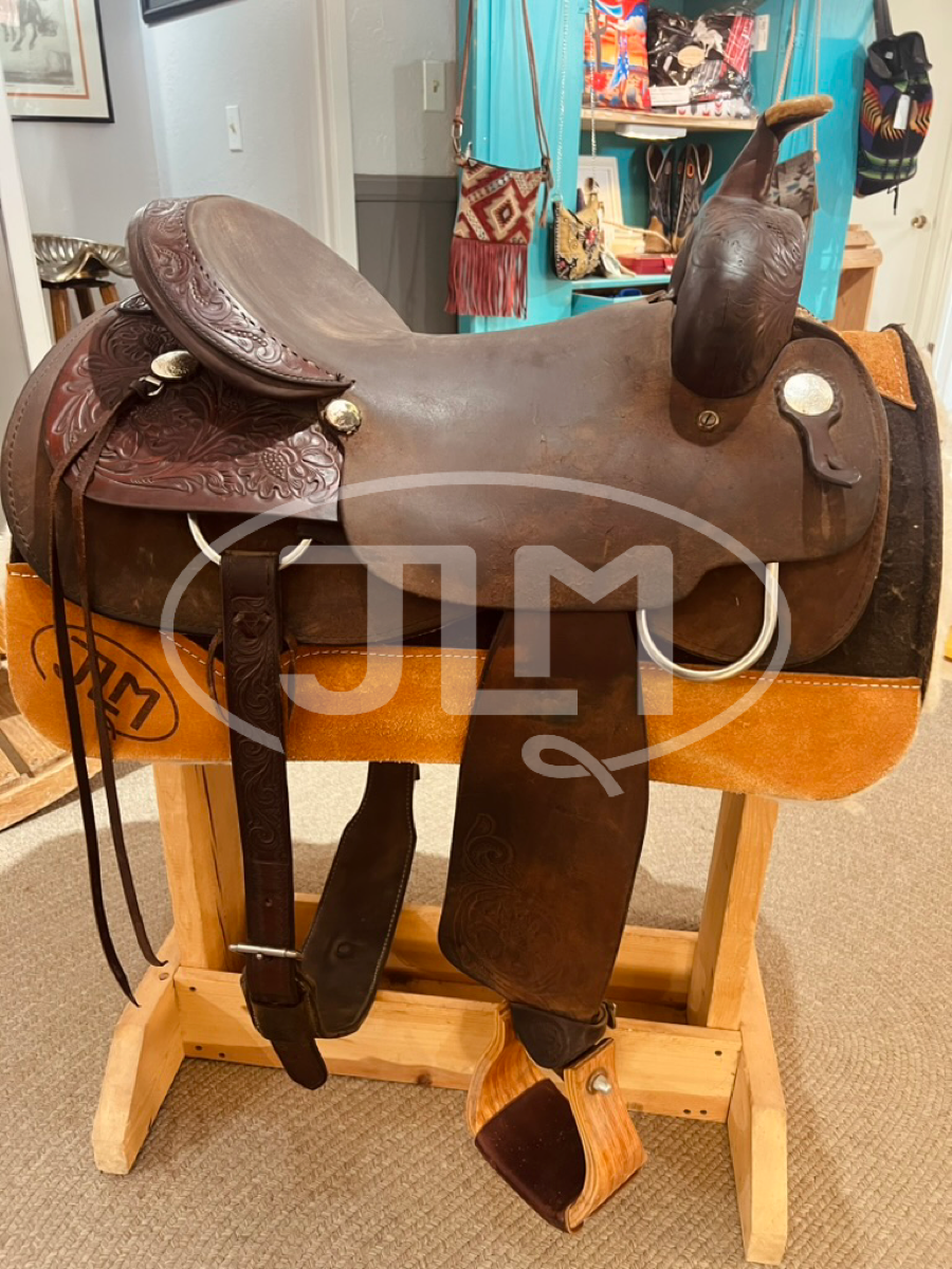 16.5" Billy Cook Cutting Saddle