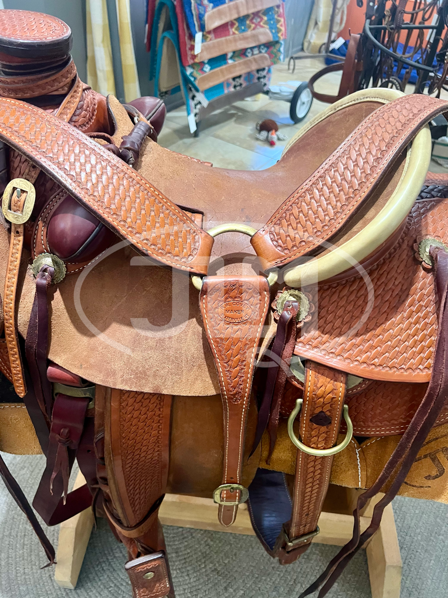 14.5" R. W. Covey Custom Wade Ranch Saddle