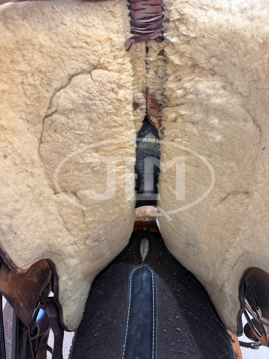14.5" Reinsman X Series Team Roping Saddle