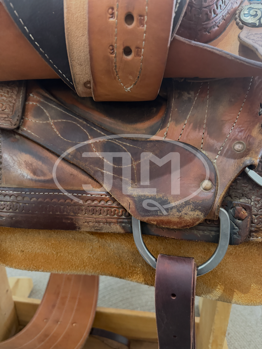 14" Coats Saddlery Team Roper Saddle    S1125