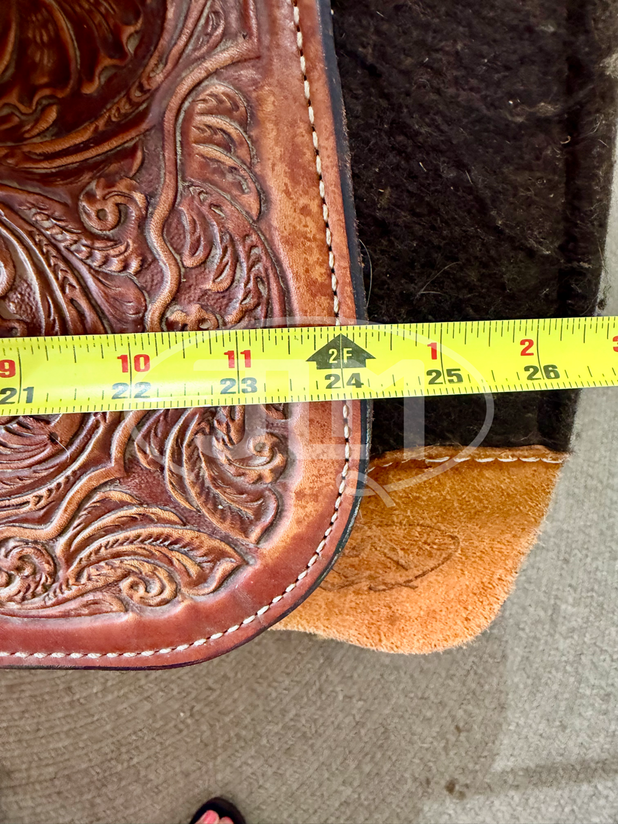14" Circle Y Saddlery High Horse Proven Barrel Saddle