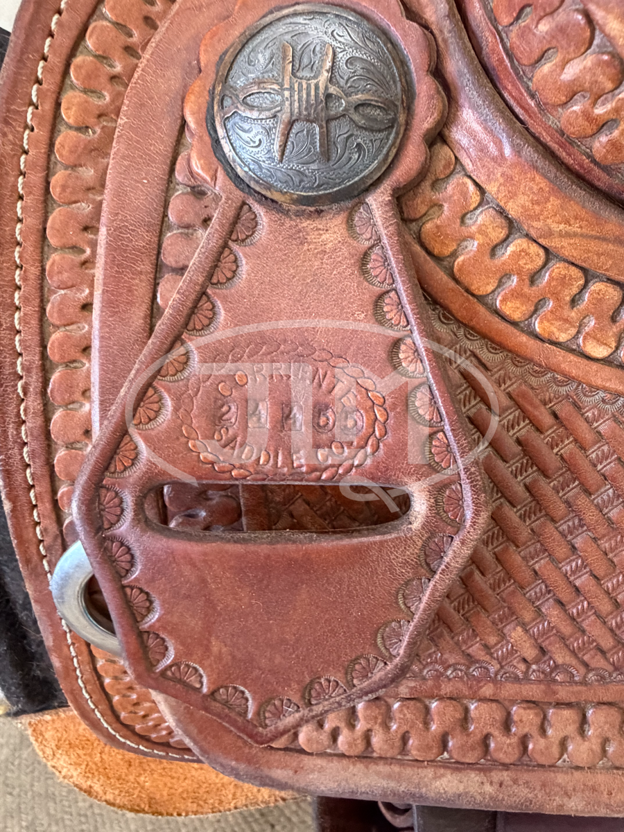 14.5" Corriente Team Roping Saddle    S1121
