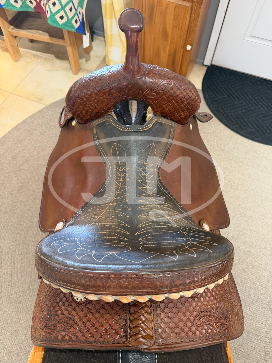 14.5" Tod Slone Diamond S Barrel Saddle