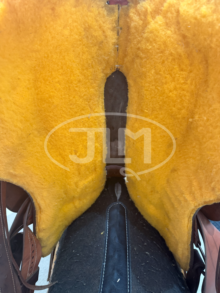 15" Stray Dog All Around Breakaway Rope Saddle