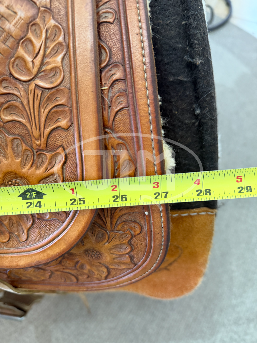 15" Tom's Saddle Shop Custom Ranch Roper Saddle