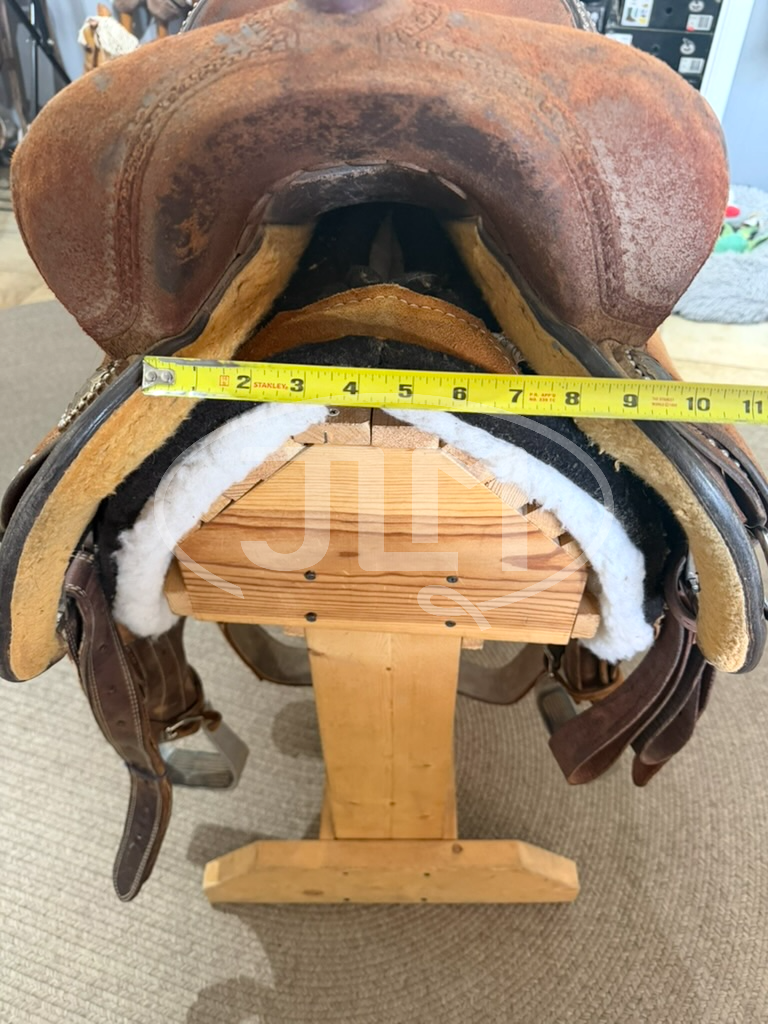 14" Martin Saddlery Crown C Roughout Barrel Saddle