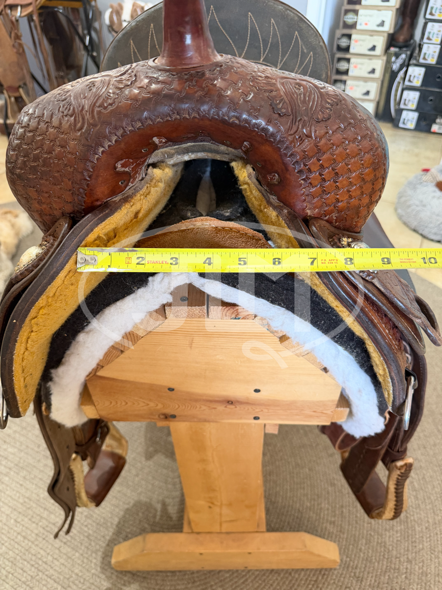 14.5" Tod Slone Diamond S Barrel Saddle