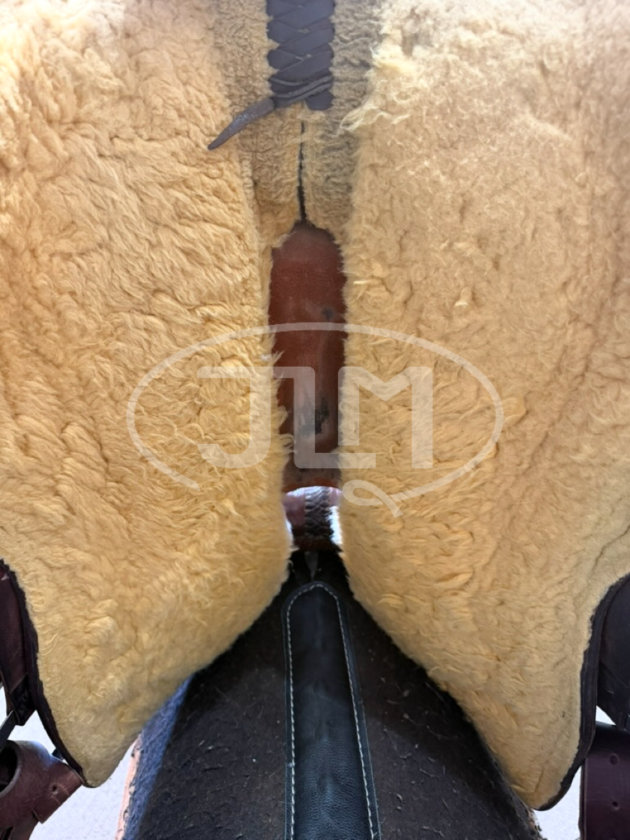 14" Bob's Custom Saddles Team Roping Saddle