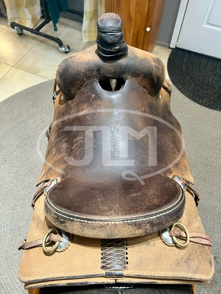 16" Webb's Custom Saddles Team Roping Saddle by Webb Fortenberry