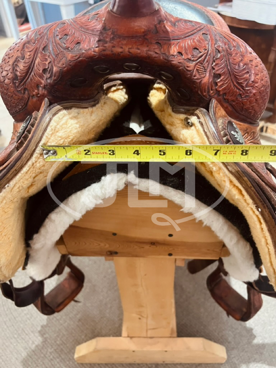 15" Jim Taylor Reining Saddle