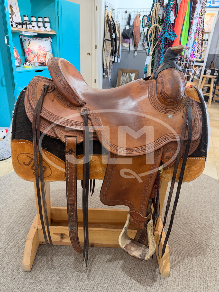 15.5" Cactus Ranch Roper Saddle