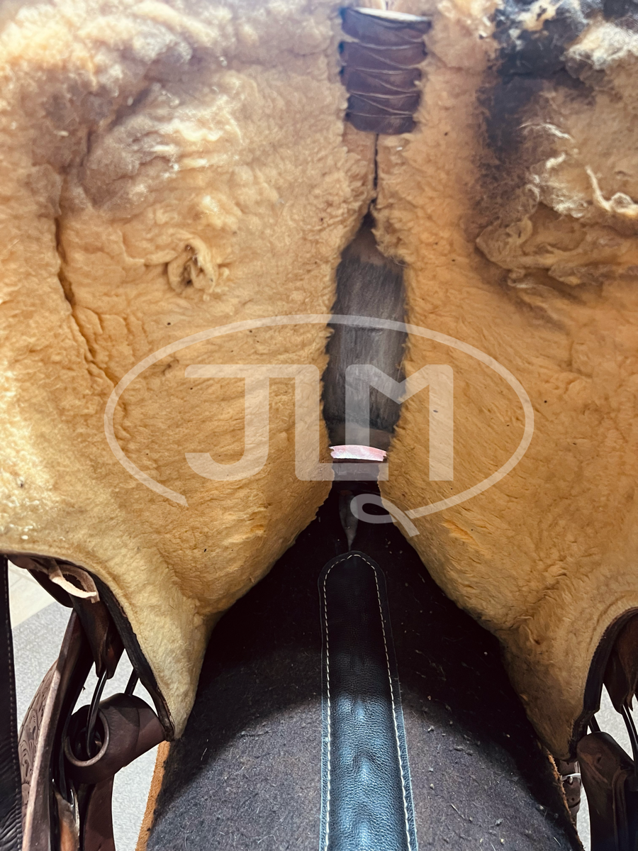 14.5" DHS Team Roping Saddle