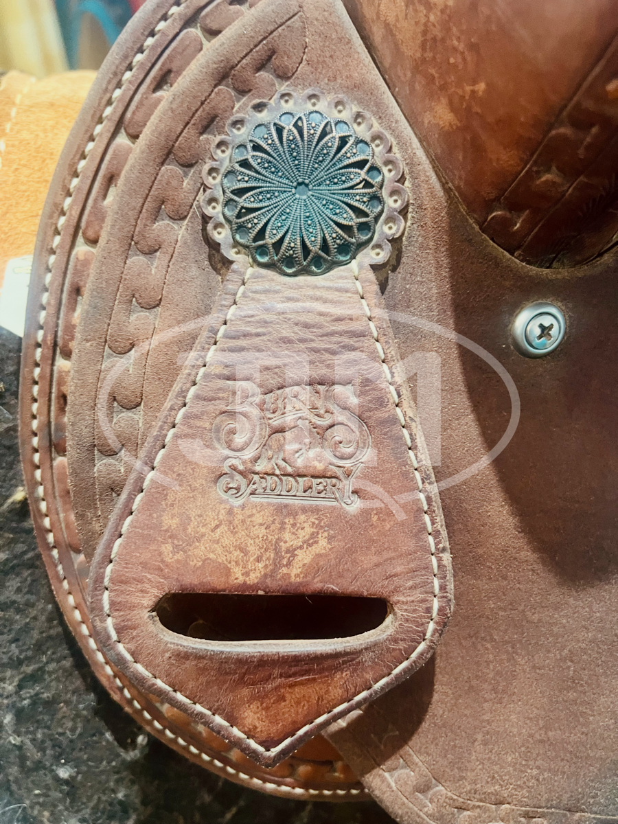 13.5" Burns Saddlery 20 MD Barrel Saddle