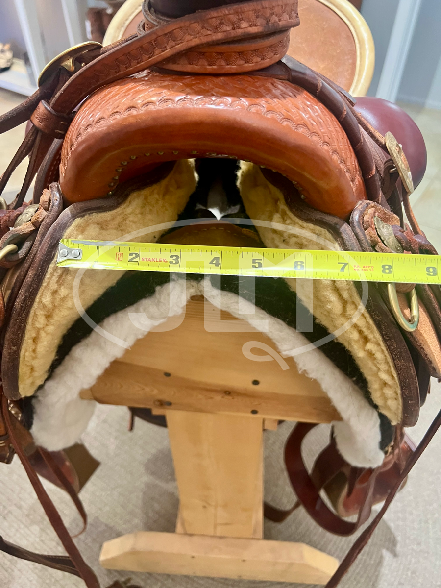 14.5" R. W. Covey Custom Wade Ranch Saddle