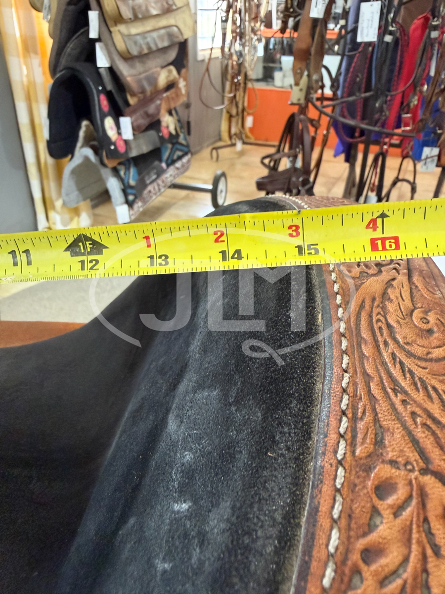 14" Circle Y Saddlery High Horse Proven Barrel Saddle