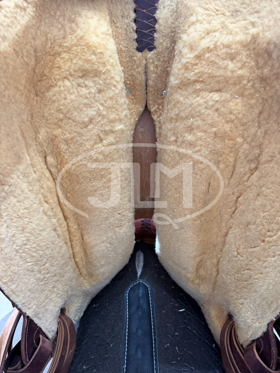 16" Bob's Custom Ted Robinson Cowhorse Saddle