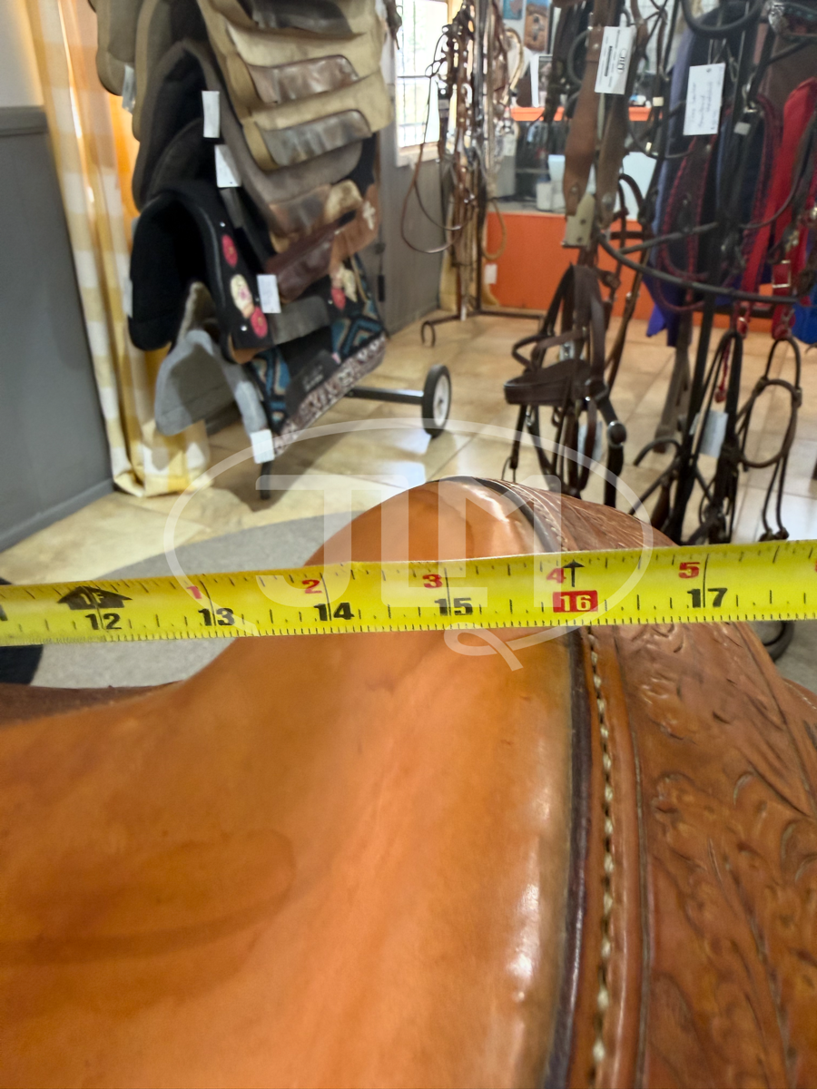 15" Broken Horn Western Saddle