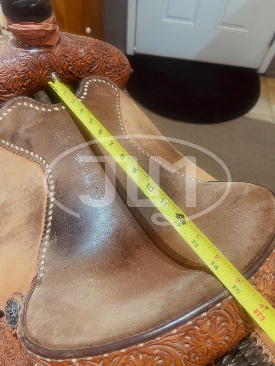 14" Tomahawk Saddlery Team Roping Saddle