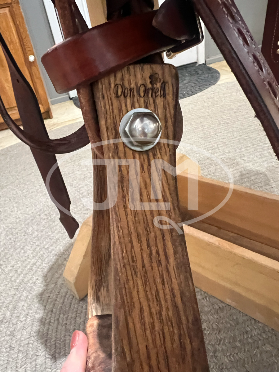 16" Tim Bauer Equine Oasis Reining Saddle