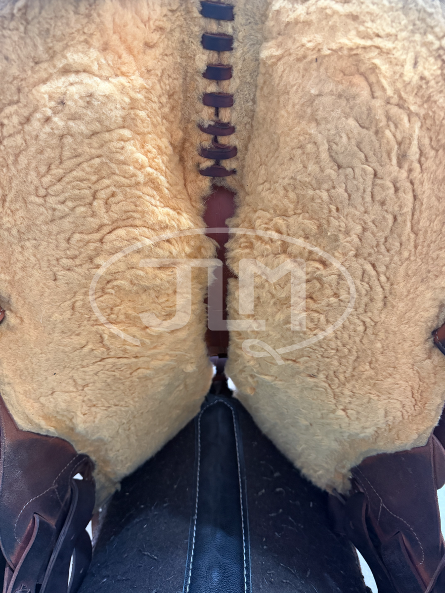 14.5" John Fallis Balanced Ride Ranch Saddle 3447