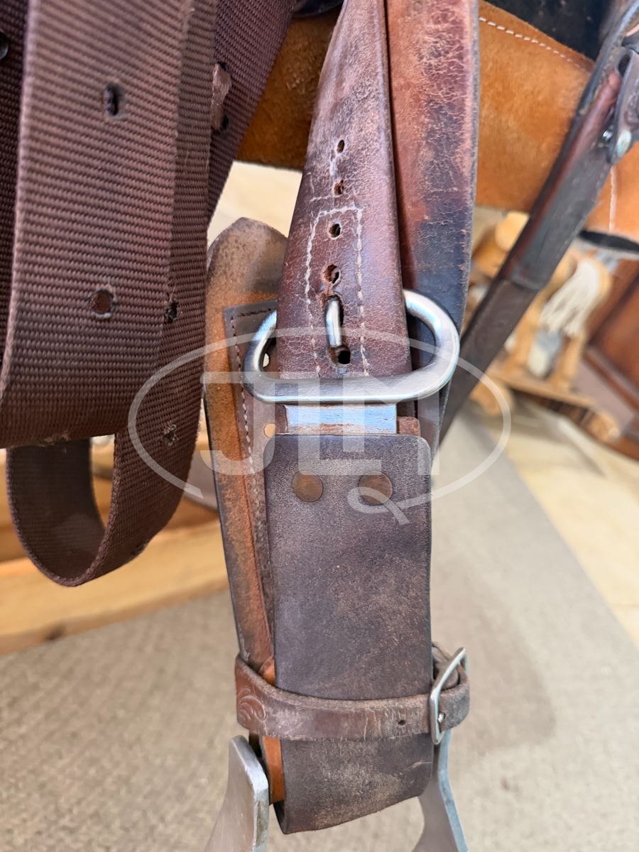 15" Circle Y Kelly Kaminski Shooting Star Barrel Saddle