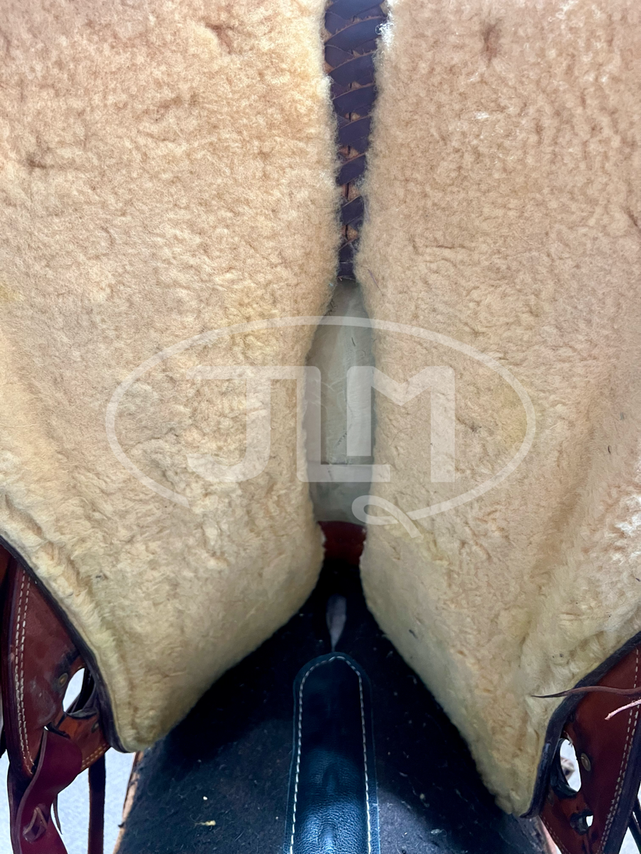 14.5" R. W. Covey Custom Wade Ranch Saddle
