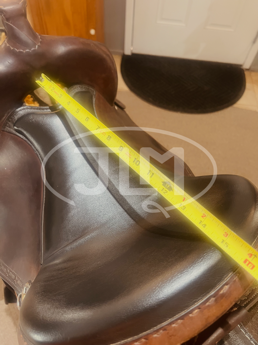 15" Wide Bar J Saddlery Southfork Trail Saddle