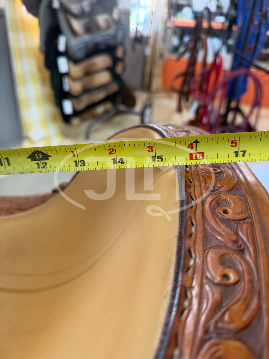 15" Cactus Saddlery Speed Williams Team Roping Saddle