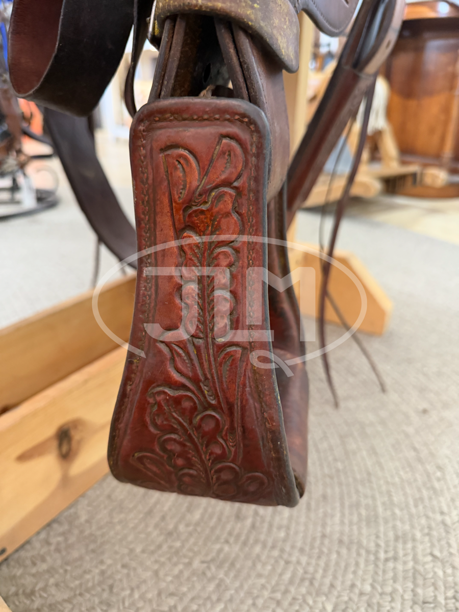 15" Broken Horn Western Saddle     S1113