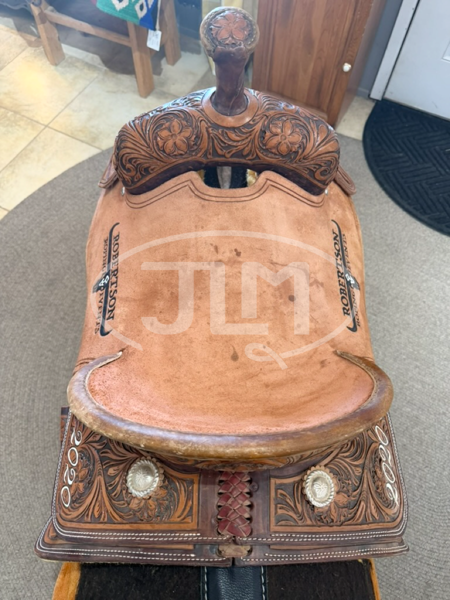 14.5" Corriente Team Roping Saddle