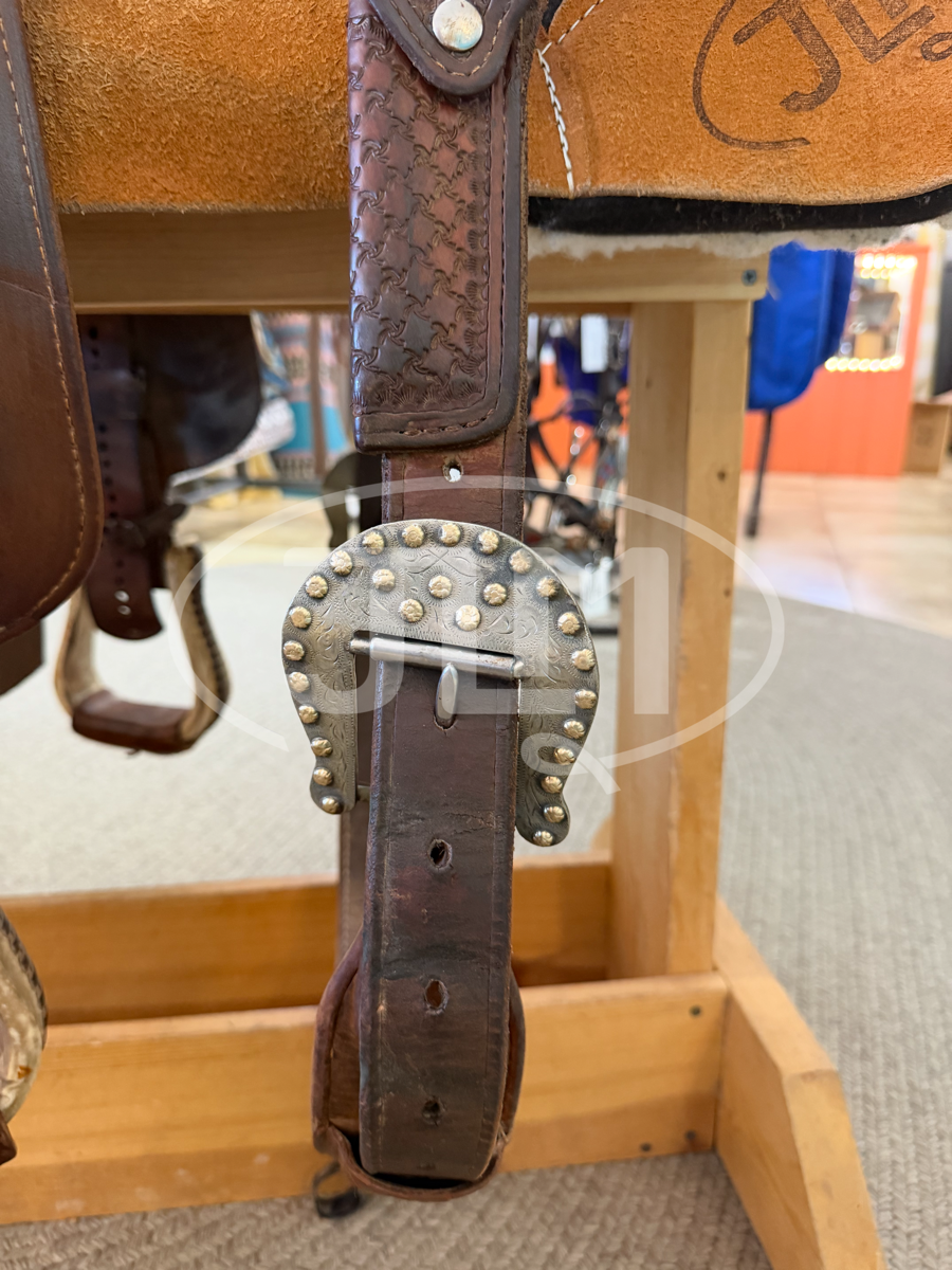 14.5" Tod Slone Diamond S Barrel Saddle