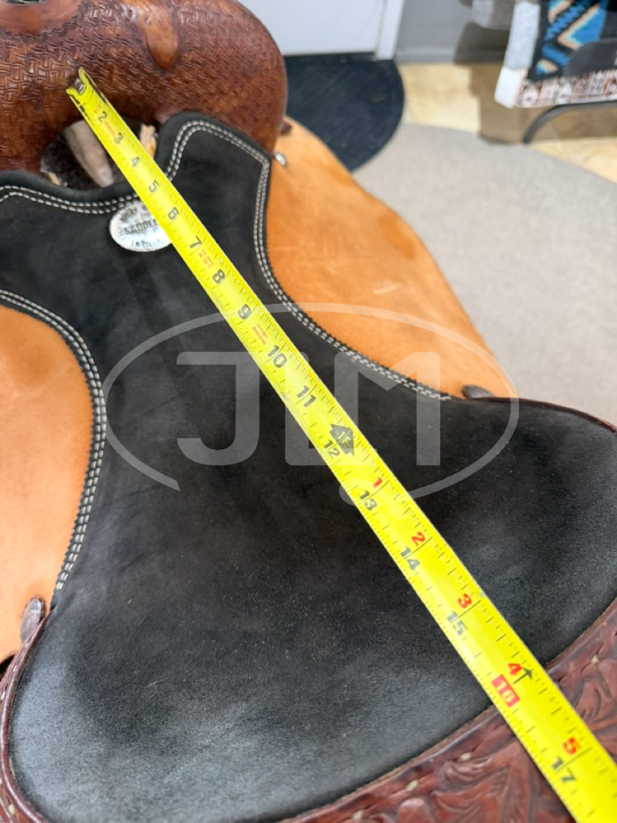15.5" Billy Cook Barrel Saddle