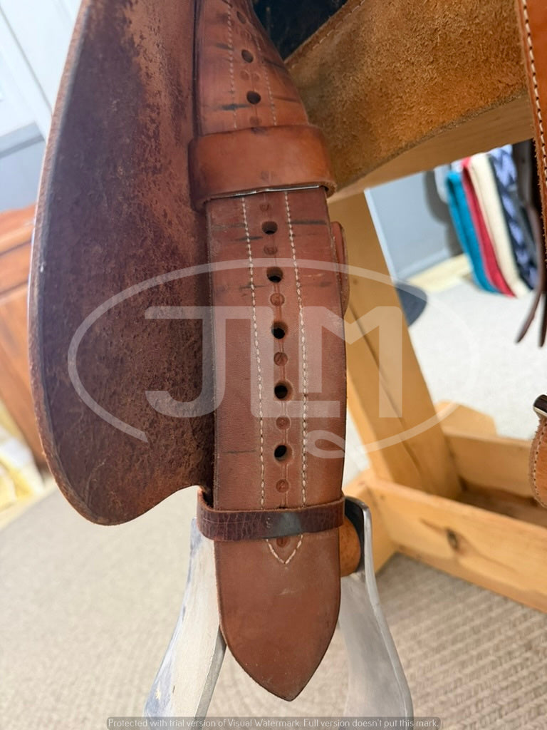 15.5" Reining Saddle by Riata Saddles Wickenburg AZ      S1158