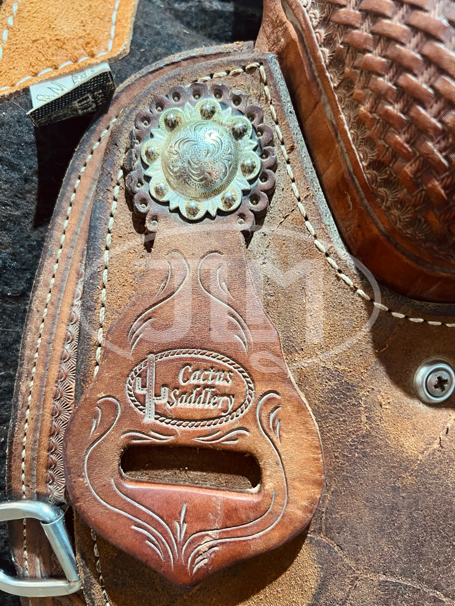 14" Cactus Saddlery Team Roping Saddle