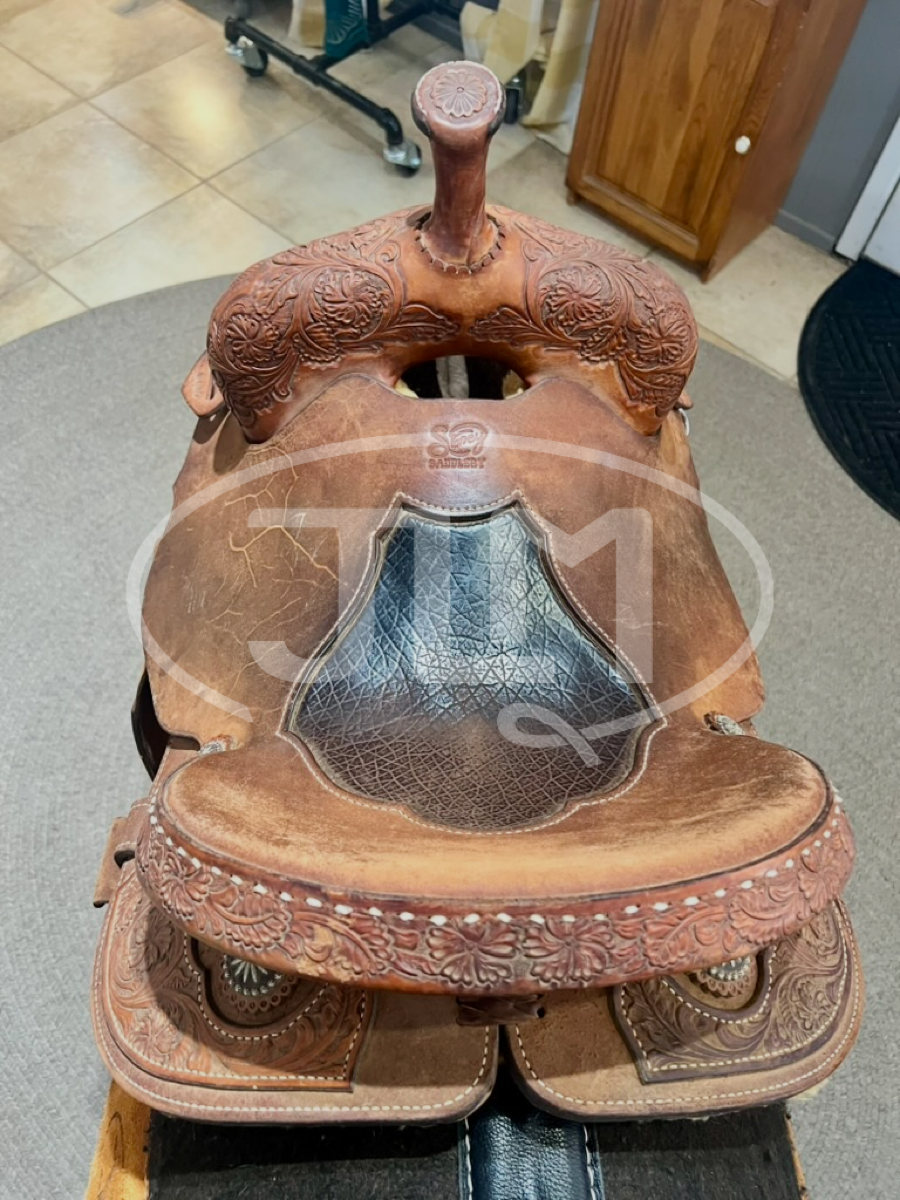 14.5" Stoney Saddlery Barrel Saddle