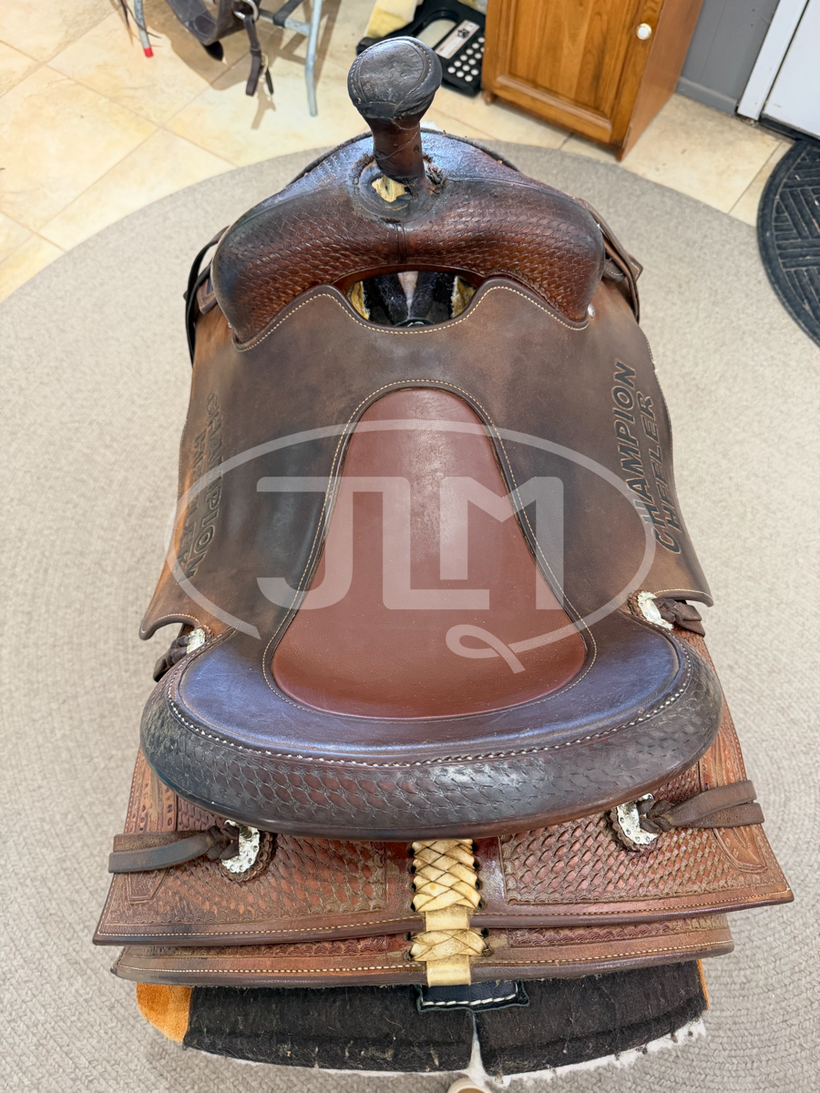 15" Vaquero Team Roping Saddle