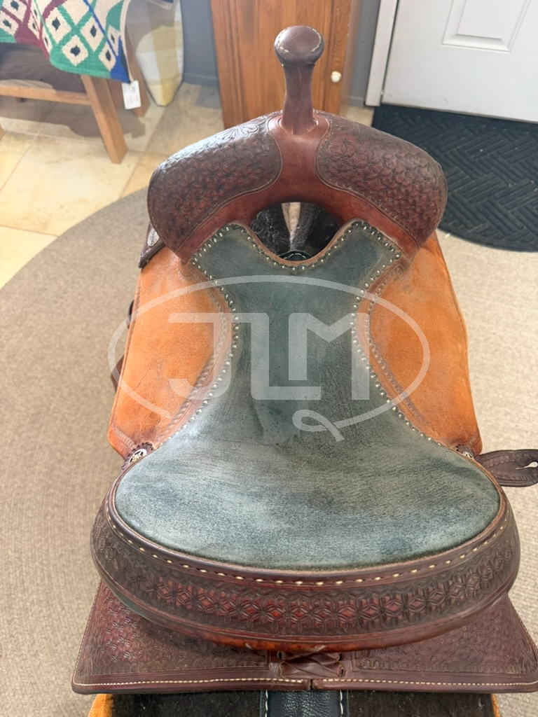 14" Martin Saddlery Crown C Barrel Saddle