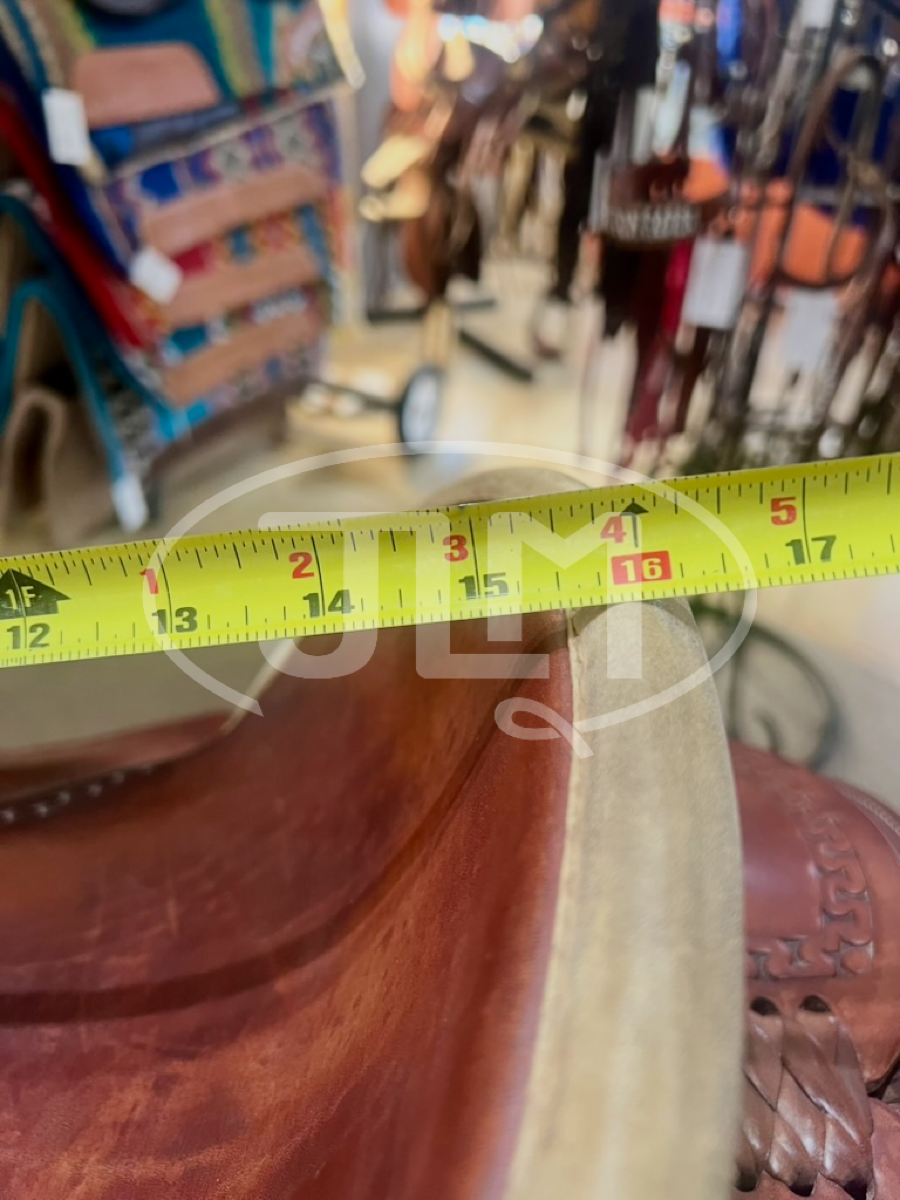 15.5" Paul Turner Ranch Roper Saddle