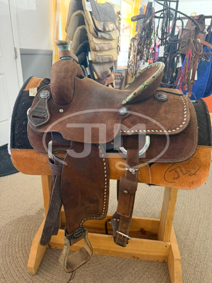 13.5" Connolly Saddlery Barrel Saddle