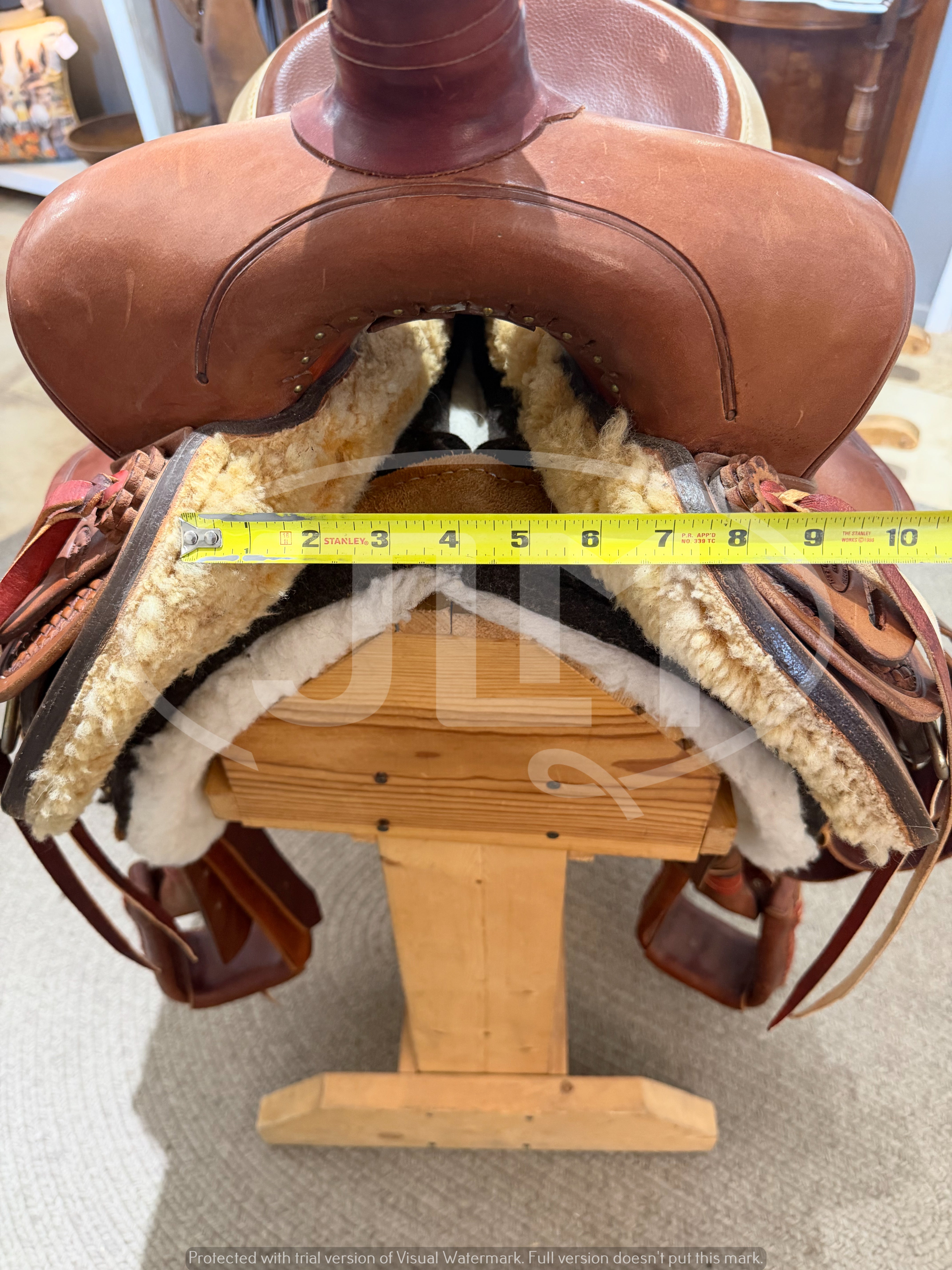 14.5" Ranch Roper Saddle by Tom's Saddle Shop Pinedale WY     S1156