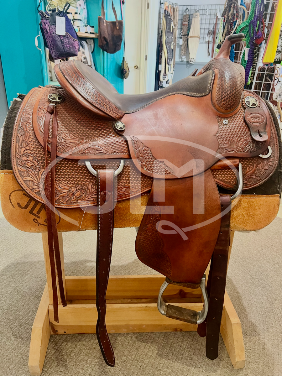 15" DHS Reining Saddle