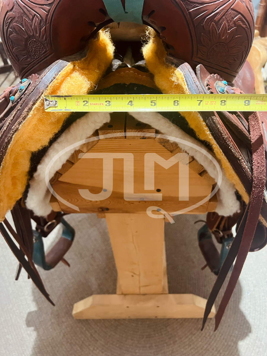 15" Robert Teskey Ranch Cutter Saddle