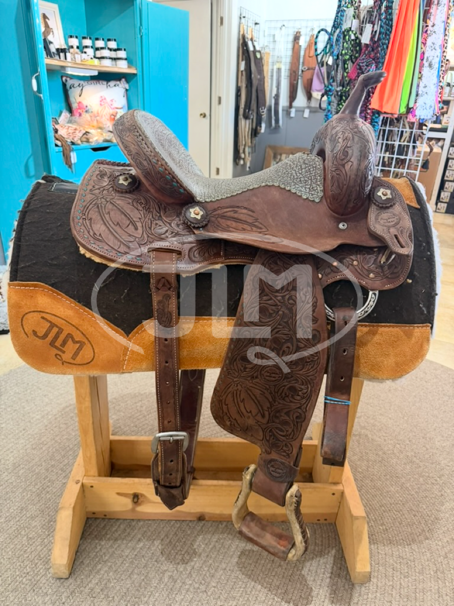 14" Jeff Smith Mary Walker Barrel Saddle