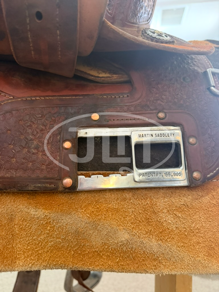 14" Martin Saddlery Crown C Barrel Saddle
