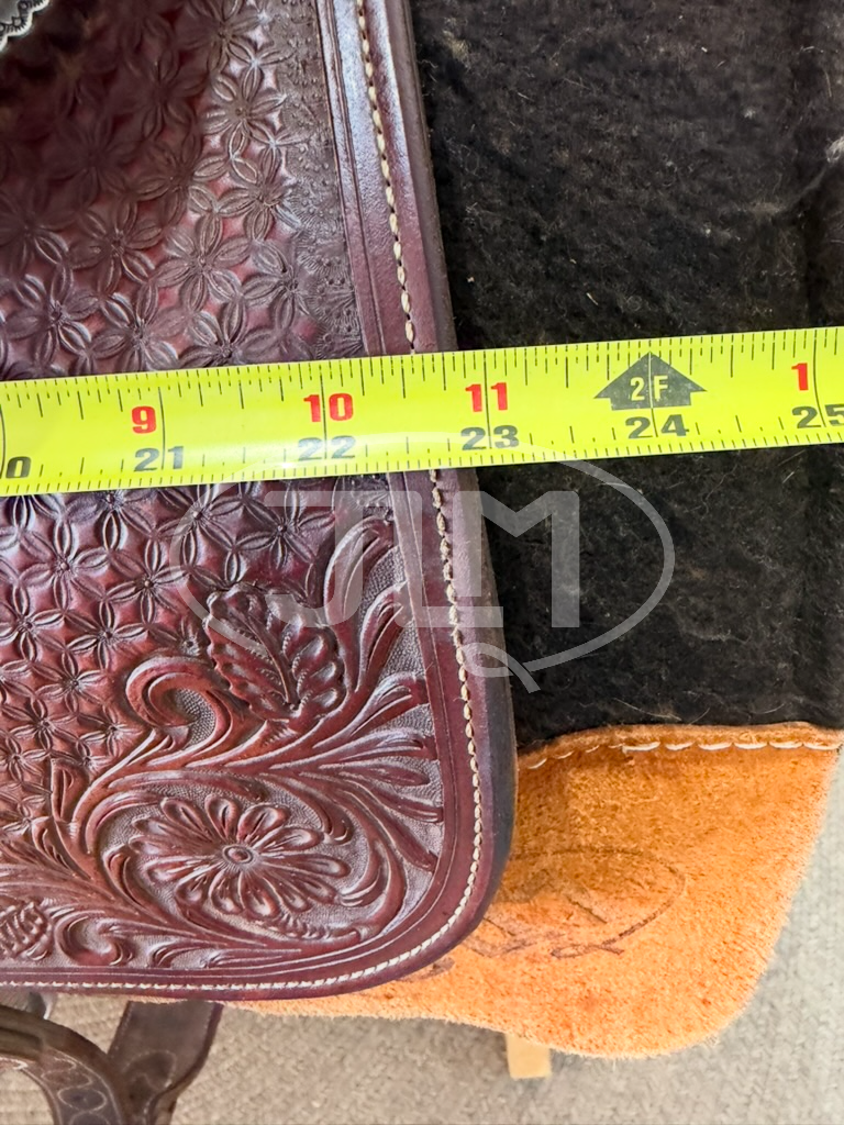 14" Martin Saddlery Crown C Barrel Saddle